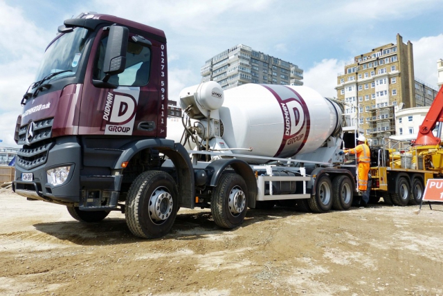 Dudman concrete mixer